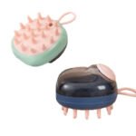 New 2 In 1 Pet Cat Dog Cleaning Bathing Massage Shampoo Soap Dispensing Grooming Brush Pets Supplies - Image 4